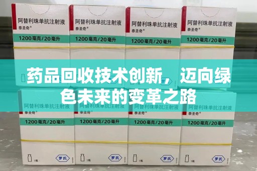 株洲药品回收技术创新，迈向绿色未来的变革之路